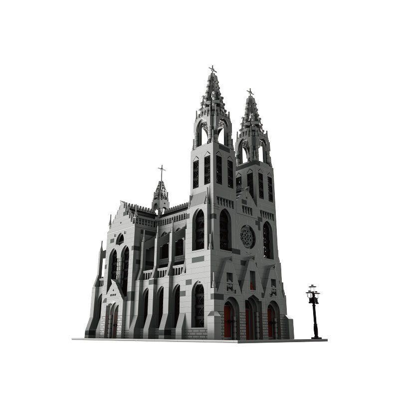 BAKA 33920 Gotische Kathedrale – Großes Architektur Bausteinmodell (4.136 Teile)