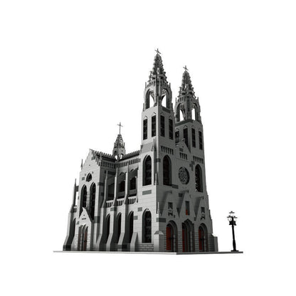 BAKA 33920 Gotische Kathedrale – Großes Architektur Bausteinmodell (4.136 Teile)