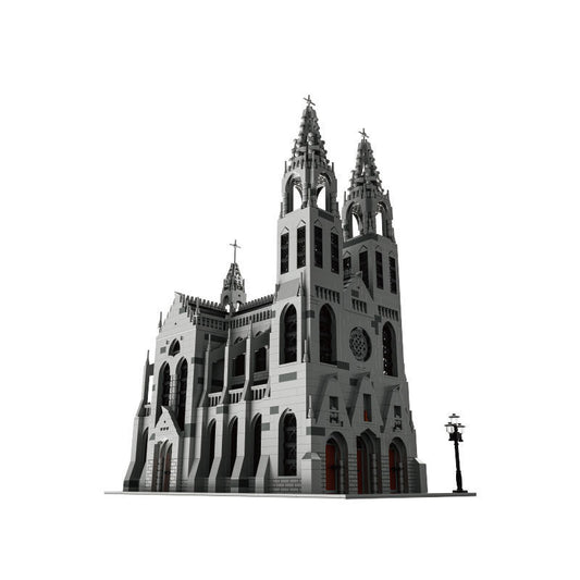BAKA 33920 Gotische Kathedrale – Großes Architektur Bausteinmodell (4.136 Teile)