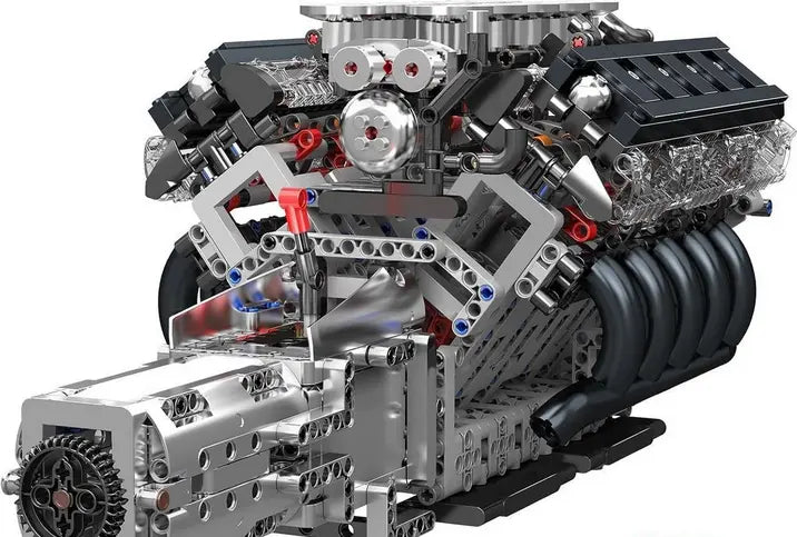 Mould King 10250 LFA V10 Motormodell Klemmbausteine Set – 1.834 Teile MK