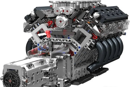Mould King 10250 LFA V10 Motormodell Klemmbausteine Set – 1.834 Teile MK