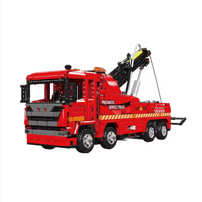 Mould King 19017 Scania Pneumatic Rescue Truck RC Klemmbausteine Set – 1.653 Teile MK