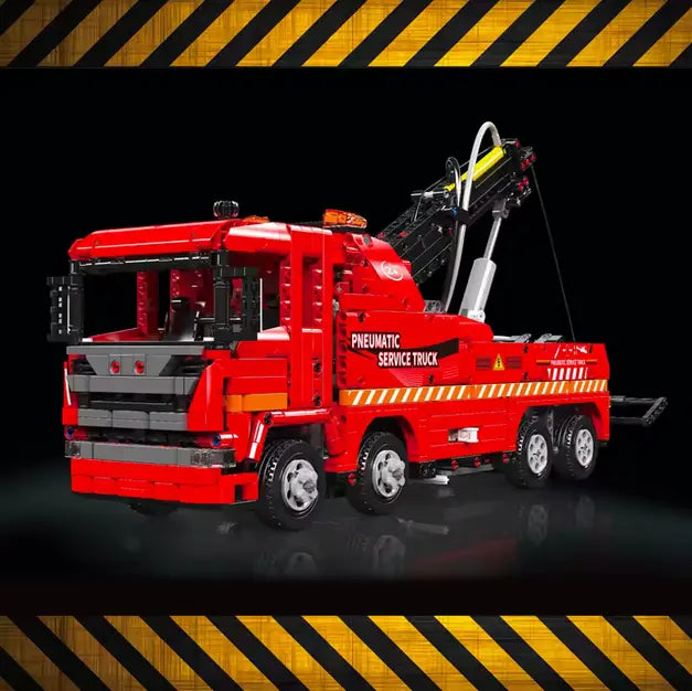 Mould King 19017 Scania Pneumatic Rescue Truck RC Klemmbausteine Set – 1.653 Teile MK