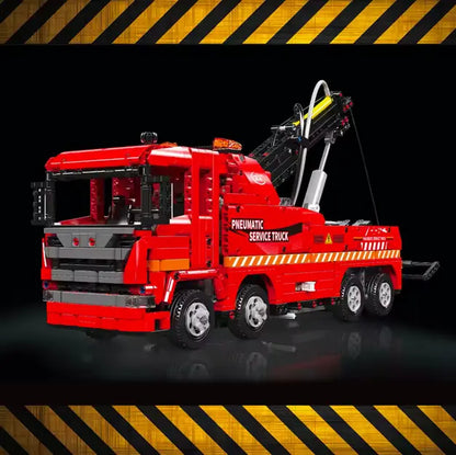 Mould King 19017 Scania Pneumatic Rescue Truck RC Klemmbausteine Set – 1.653 Teile MK
