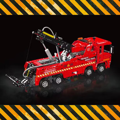 Mould King 19017 Scania Pneumatic Rescue Truck RC Klemmbausteine Set – 1.653 Teile MK