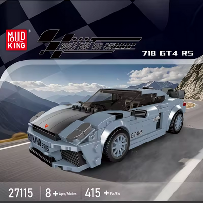 Mould King 27115 718 GT4 RS Automodell Klemmbausteine Set – 415 Teile MK