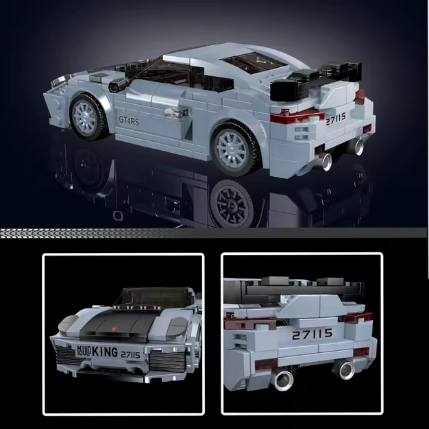 Mould King 27115 718 GT4 RS Automodell Klemmbausteine Set – 415 Teile MK