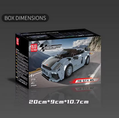 Mould King 27115 718 GT4 RS Automodell Klemmbausteine Set – 415 Teile MK