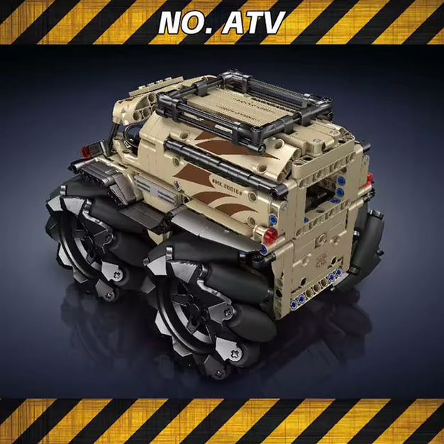 Mould King 20016 Mecanum ATV RC Klemmbausteine Set – 617 Teile MK