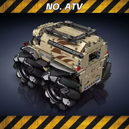 Mould King 20016 Mecanum ATV RC Klemmbausteine Set – 617 Teile MK