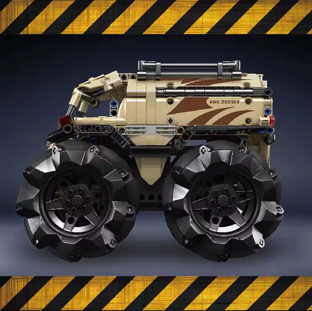 Mould King 20016 Mecanum ATV RC Klemmbausteine Set – 617 Teile MK