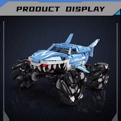 Mould King 18032 RC Monstertruck Megalodon Klemmbausteine Set – 786 Teile MK