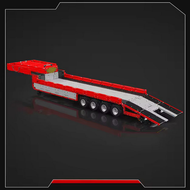 Mould King 19015T FH16 Pneumatischer Traktoranhänger RC Klemmbausteine Set – 3399 Teile MK