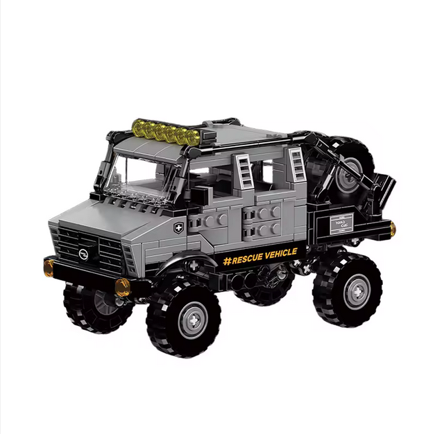 Mould King 24102 Mini World Rettungsfahrzeug-Bausatz | 510 Teile MK