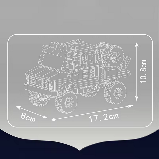 Mould King 24102 Mini World Rettungsfahrzeug-Bausatz | 510 Teile MK