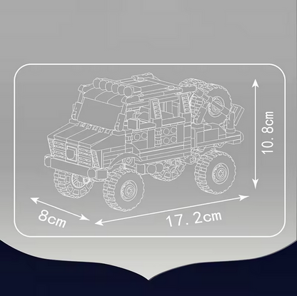 Mould King 24102 Mini World Rettungsfahrzeug-Bausatz | 510 Teile MK