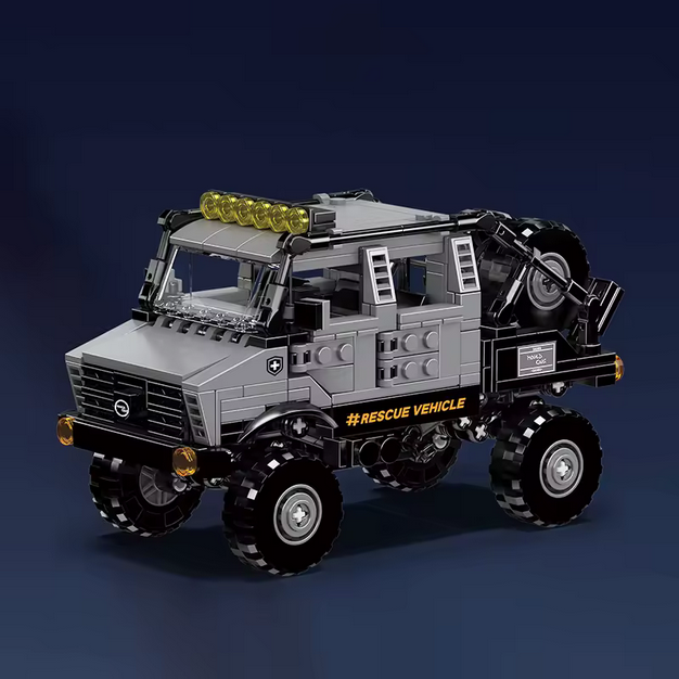 Mould King 24102 Mini World Rettungsfahrzeug-Bausatz | 510 Teile MK