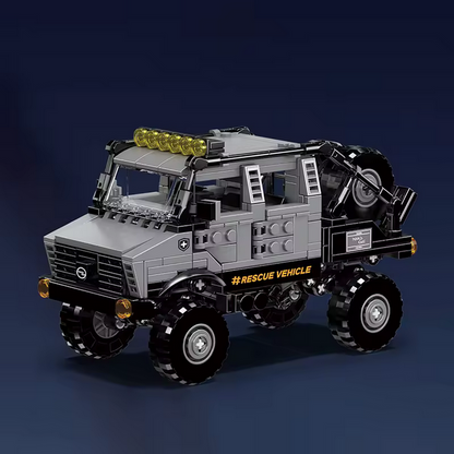 Mould King 24102 Mini World Rettungsfahrzeug-Bausatz | 510 Teile MK