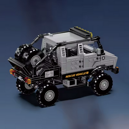 Mould King 24102 Mini World Rettungsfahrzeug-Bausatz | 510 Teile MK