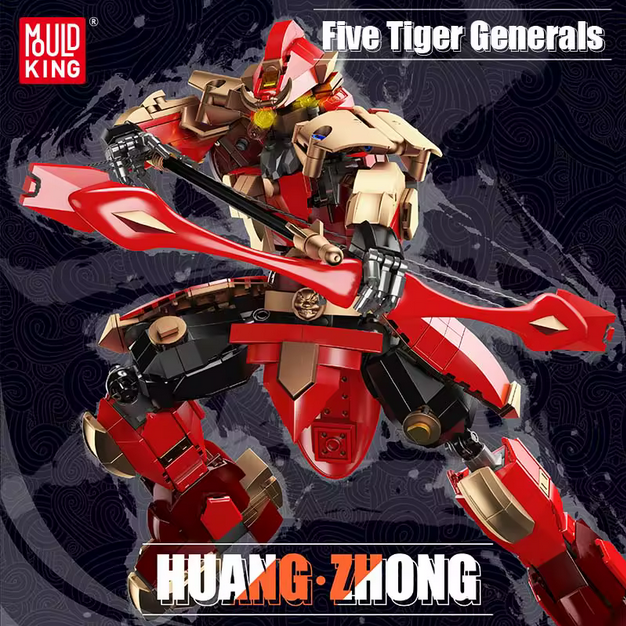 Mould King 93006 Legendärer General Huang Zhong Bausatz – 756 Teile MK