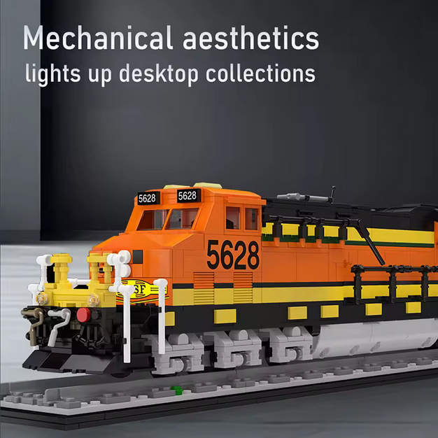 Mould King 12041 BNSF Eisenbahn-Lokomotive – 1.362 Teile MK