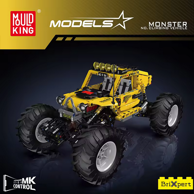 Mould King 18021 RC Klemmbaustein Offroad Modellauto 4 Motoren MK