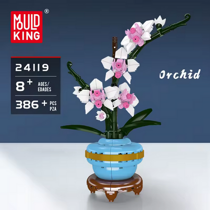 Mould King 24119 Orchideen Bausatz – 386 Teile MK