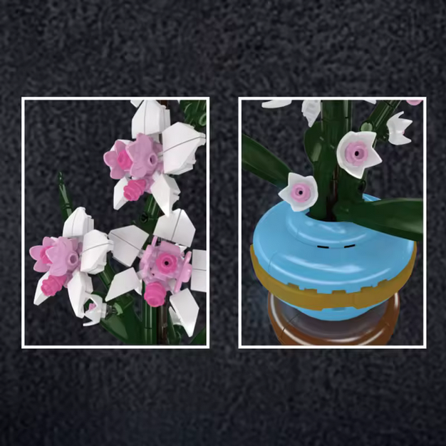 Mould King 24119 Orchideen Bausatz – 386 Teile MK