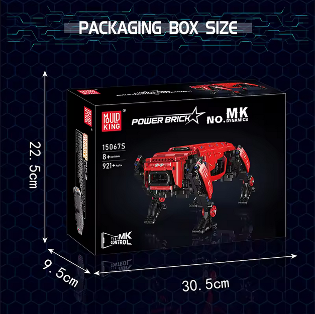 Mould King 15067S Boston Roboterhund – 921 Teile MK