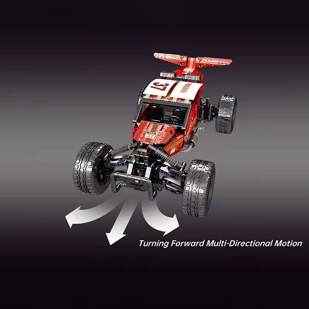 Mould King 18019B Hurricane Graffiti Buggy – 708 Teile MK