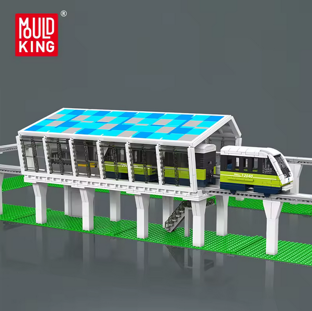 Mould King 12040 Marconi Express Light Rail Train – 1.957 Teile MK