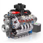 Mould King 10171 LSX454 V8 Motor Bausatz – 487 Teile MK