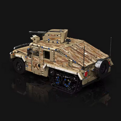 Mould King 20047 Ferngesteuerter Wüsten-Humvee – 2.094 Teile MK