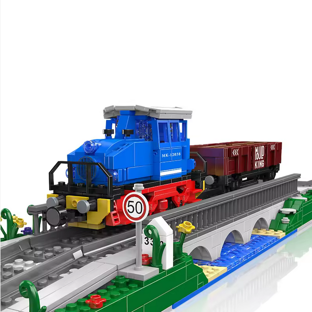 Mould King 12038 ESU KG2300 Diesellokomotive – 1.117 Teile MK