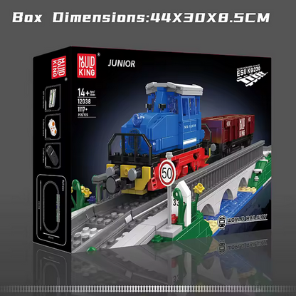 Mould King 12038 ESU KG2300 Diesellokomotive – 1.117 Teile MK