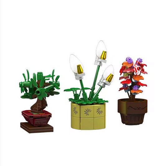 Mould King 24117 Mini-Topfpflanzen Set – 240 Teile