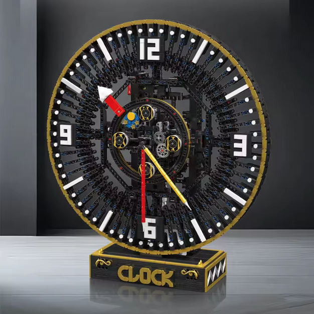 Mould King 10160 Mechanische Uhr motorisiert – Bausatz MK