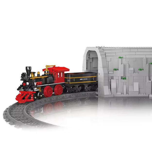 Mould King 12030 The General Dampflokomotive – 977 Teile
