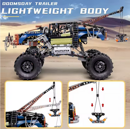 Mould King 18006 Technischer Pickup Abschleppwagen – 1.507 Teile MK