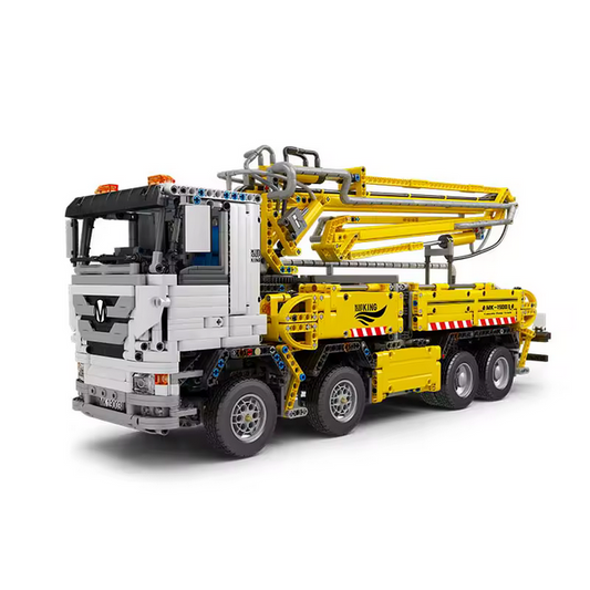 Mould King 19003 Pneumatischer Beton-LKW motorisiert – 4.368 Teile MK