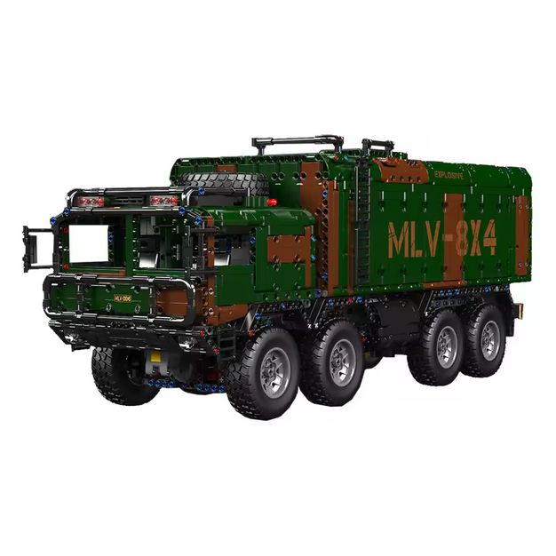 Mould King 20045 8x4 RC Raketen-LKW Militär – 3.594 Teile MK