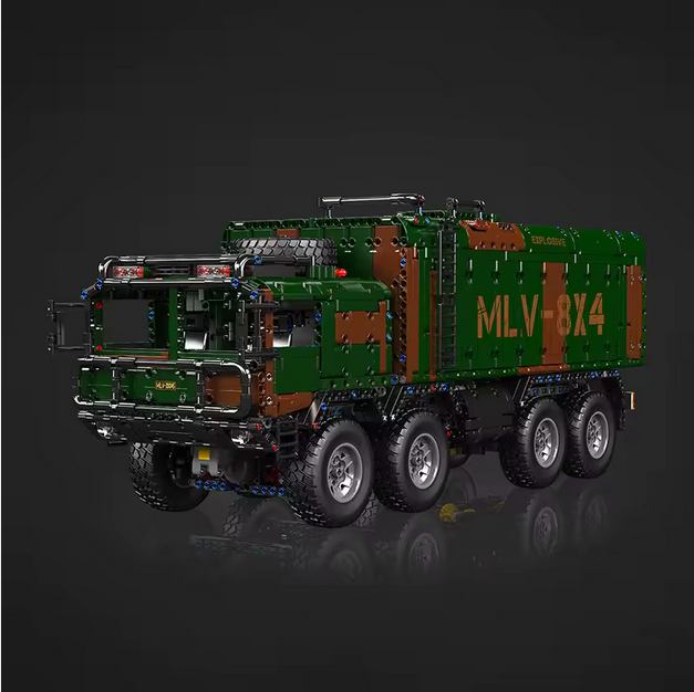 Mould King 20045 8x4 RC Raketen-LKW Militär – 3.594 Teile MK