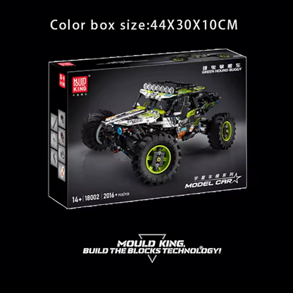 Mould King 18002 Green Hound RC Buggy – 1.890 Teile MK
