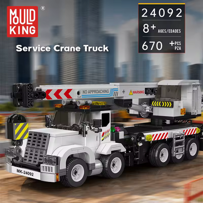 Mould King 24092 Service-Kranwagen – 670 Teile MK