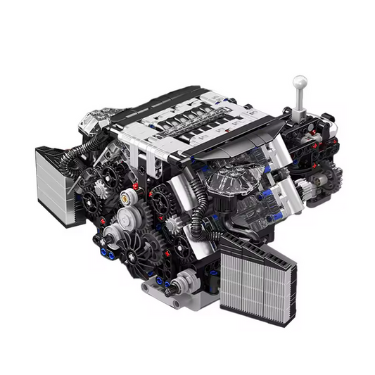 Mould King 10230 W12 Twin Turbo Motor Modell – 871 Teile MK