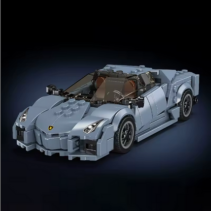 Mould King 27108 Reventón Blue Hypercar – 442 Teile MK