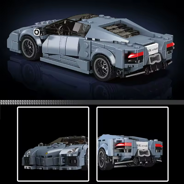 Mould King 27108 Reventón Blue Hypercar – 442 Teile MK