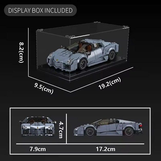 Mould King 27108 Reventón Blue Hypercar – 442 Teile MK