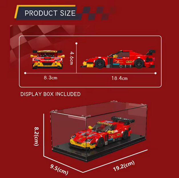 Mould King 27107 575 GTC Rennwagen – 470 Teile MK