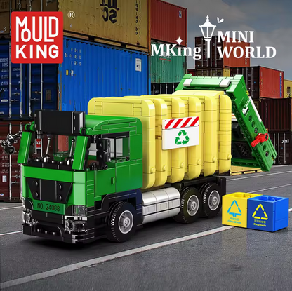 Mould King 24088 Umweltfreundlicher Müllwagen – 646 Teile MK